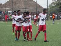 WAFA players celebrating