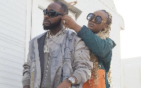 Davido and his wife, Chioma Rowland