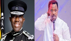 IGP George Akuffo Dampare and Prophet Nigel Gaisie