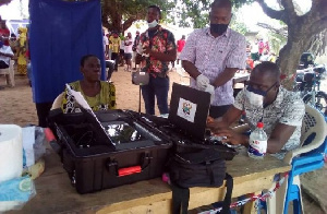 File photo: Voters registration exercise