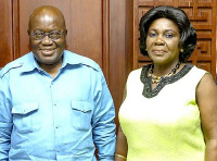 President and Cecilia Dappah