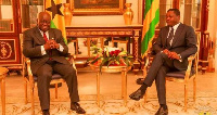 President Akufo-Addo with Togolese President Faure Gnassingbe