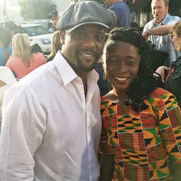 Leila Djansi and Blair Underwood