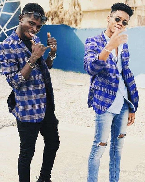 Kidi (R) and Kuami Eugene (L)