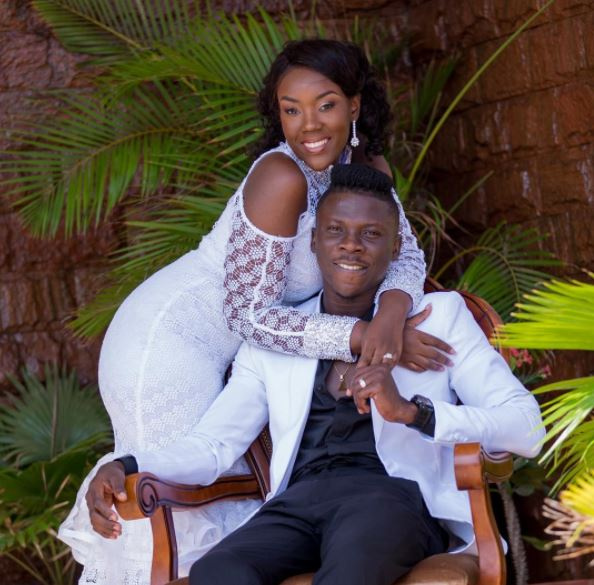 Stonebwoy and his wife