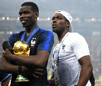 Paul Pogba and Mathias Pogba