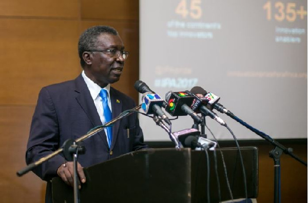 Prof. Kwabena Frimpong Boateng, Minister for Env't, Science, Technology and Innovation