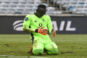 Black Stars goalkeeper Richard Ofori