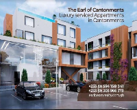 The Earl of Cantonments is a 44 unit serviced apartment development