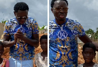 Michael Blackson announced he's building a school for his village