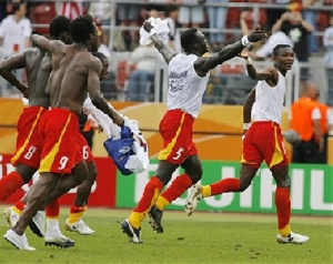 Ghana beat USA to book qualification 2006 World Cup