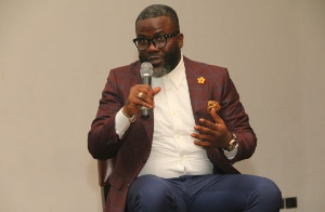 Samuel Kuffour Speaking At The Event 610x400