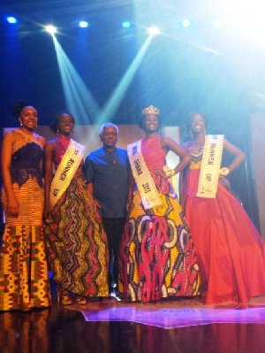 Antoinette Kemavor Miss Ghana 2015