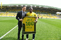 Waris has made 100 appearances in Ligue 1