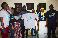 The Zongo Youth Month team with Vice President Dr. Mahamudu Bawumia