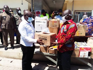 The masks are to help stop the spread of the coronavirus