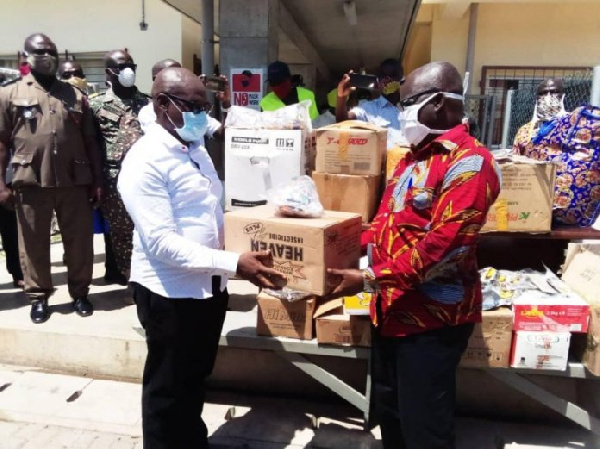 The masks are to help stop the spread of the coronavirus