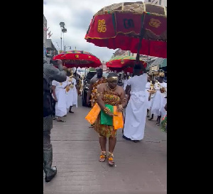 Otumfuo Procession Memphis In May 