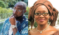 Davido and Kemi Olunloyo