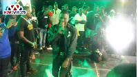 Stonebwoy performing at Edemfest