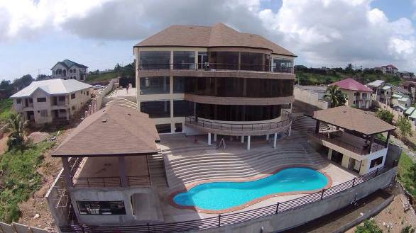 Asamoah Gyan's mansion