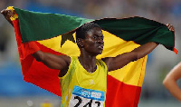 Martha Bissah Ghana's junior Olympics gold medallist