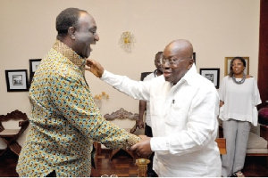 Alan Kyerematen and President Akufo-Addo | File photo