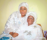 Samira Bawumia with her mother-in-law, Hajia Mariama Bawumia