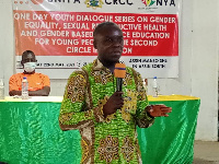 Maxwell Kotie, Assin South District Health Promotion Officer