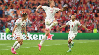 Dolberg struck the opener with an outstanding, curling finish from outside the box