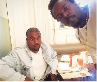 Kwaw Kese and Kanye West