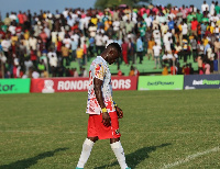 Hearts of Oak's Kwakwo Obeng Jnr after defeat to Aduana Stars