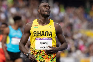 Ghana’s 200-metre record holder, Joseph Paul Amoah