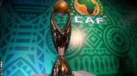 The African Champions League trophy