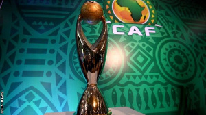 The African Champions League trophy