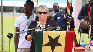 Mrs. Heather Cameron, High Commissioner of Canada to Ghana