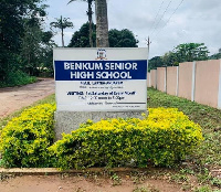 Benkum SHS in the Eastern Region of Ghana