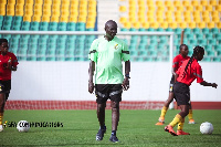 Black Princesses Head Coach, Yussif Basigi