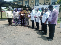 Bliss GVS Pharma LTD donated anti malaria drugs to the Ho Teaching Hospital