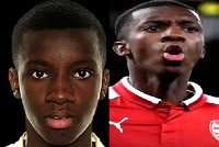 Arsenal striker, Eddie Nketiah