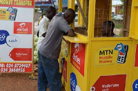 Mobile money vendors | File photo