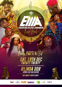 The fourth edition of Eastern Music Awards will be held at Linda Dor Rest Stop on Accra-Kumasi road