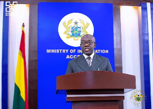 Information Minister, Kojo Oppong Nkrumah