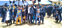 One Master Wisdom Azaglo was adjudged the college's overall best student