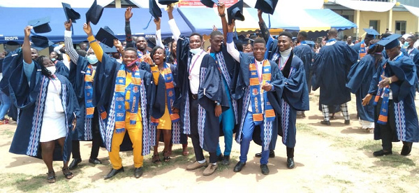 One Master Wisdom Azaglo was adjudged the college's overall best student