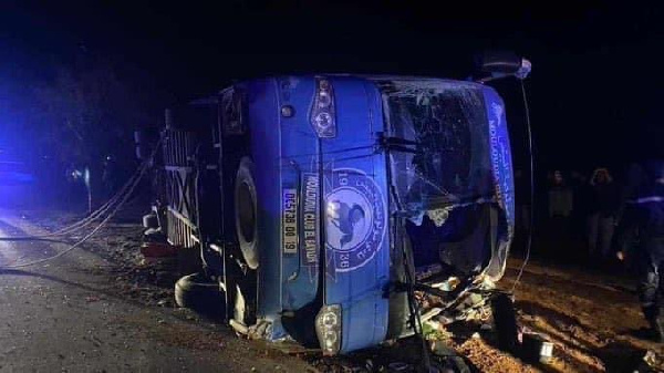 Mouloudia El Bayadh team bus