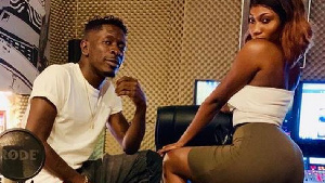 Shatta Wale and Wendy Shay