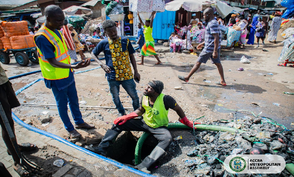 Asare criticized traders, especially those selling second-hand items