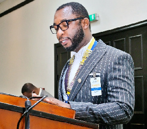 Rotarian Theo, New Club President