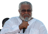 Former President Jerry John  Rawlings